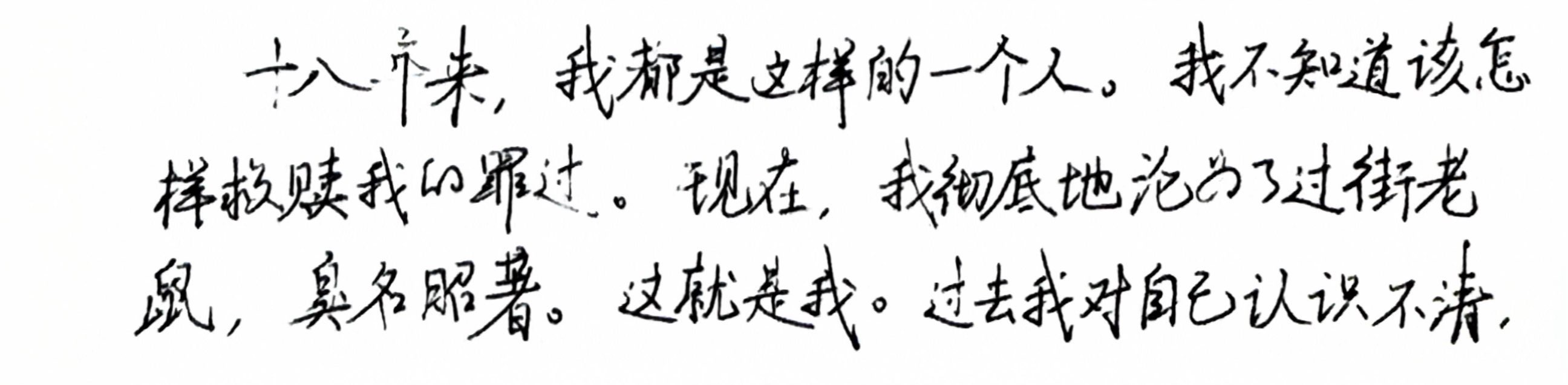 作者2023年9月4日日记一段